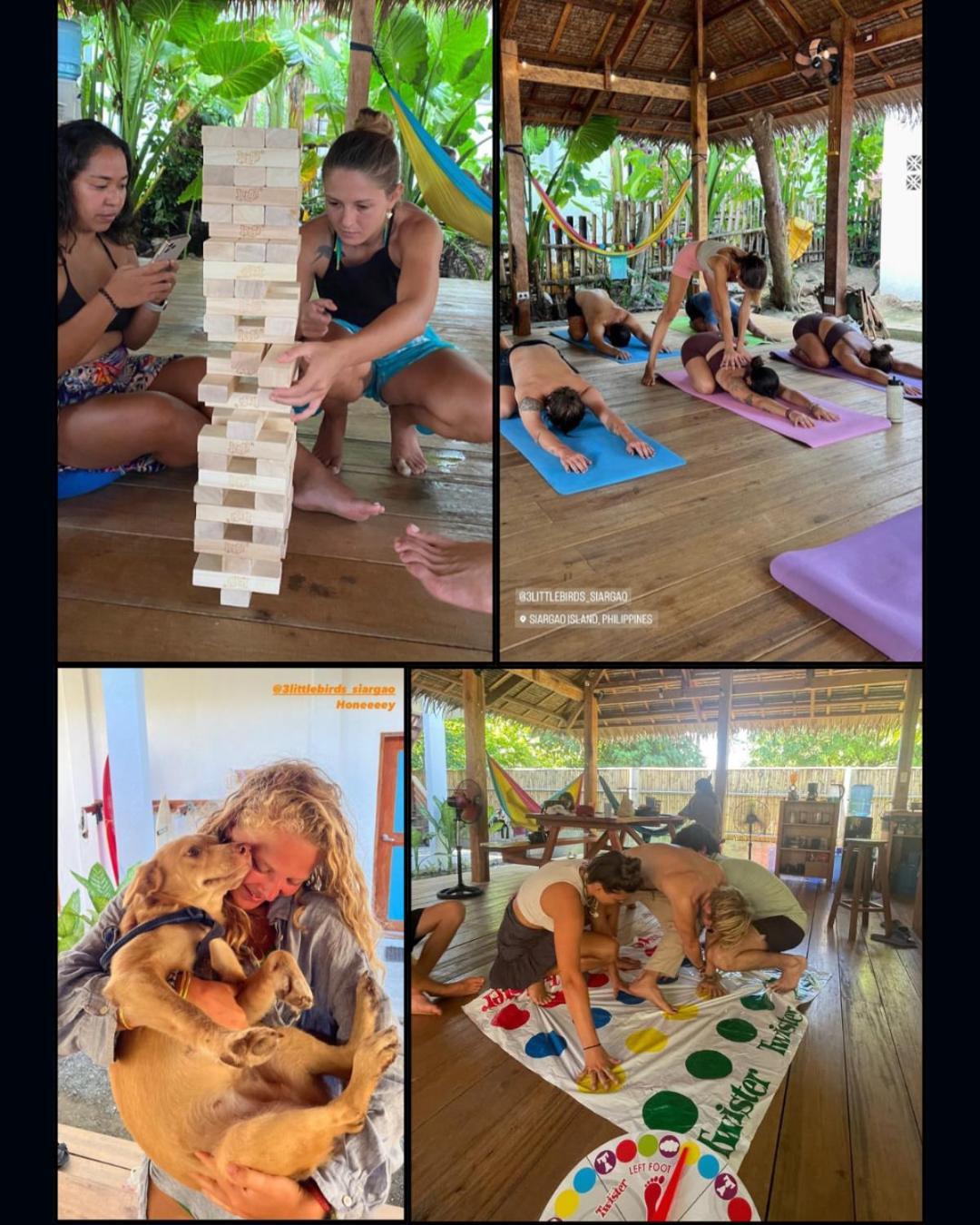 Three Little Birds Surf Hostel Хенерал Луна Екстериор снимка
