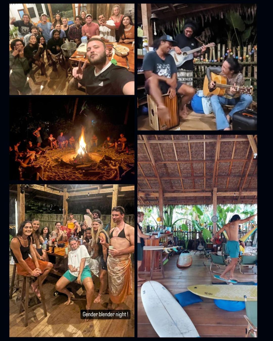 Three Little Birds Surf Hostel Хенерал Луна Екстериор снимка