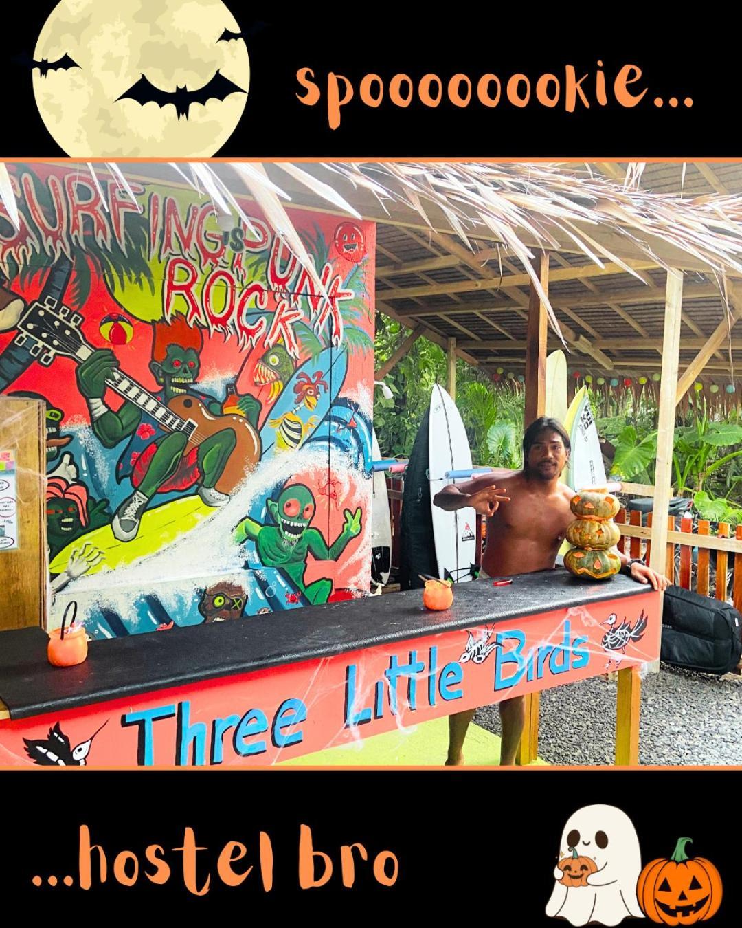 Three Little Birds Surf Hostel Хенерал Луна Екстериор снимка